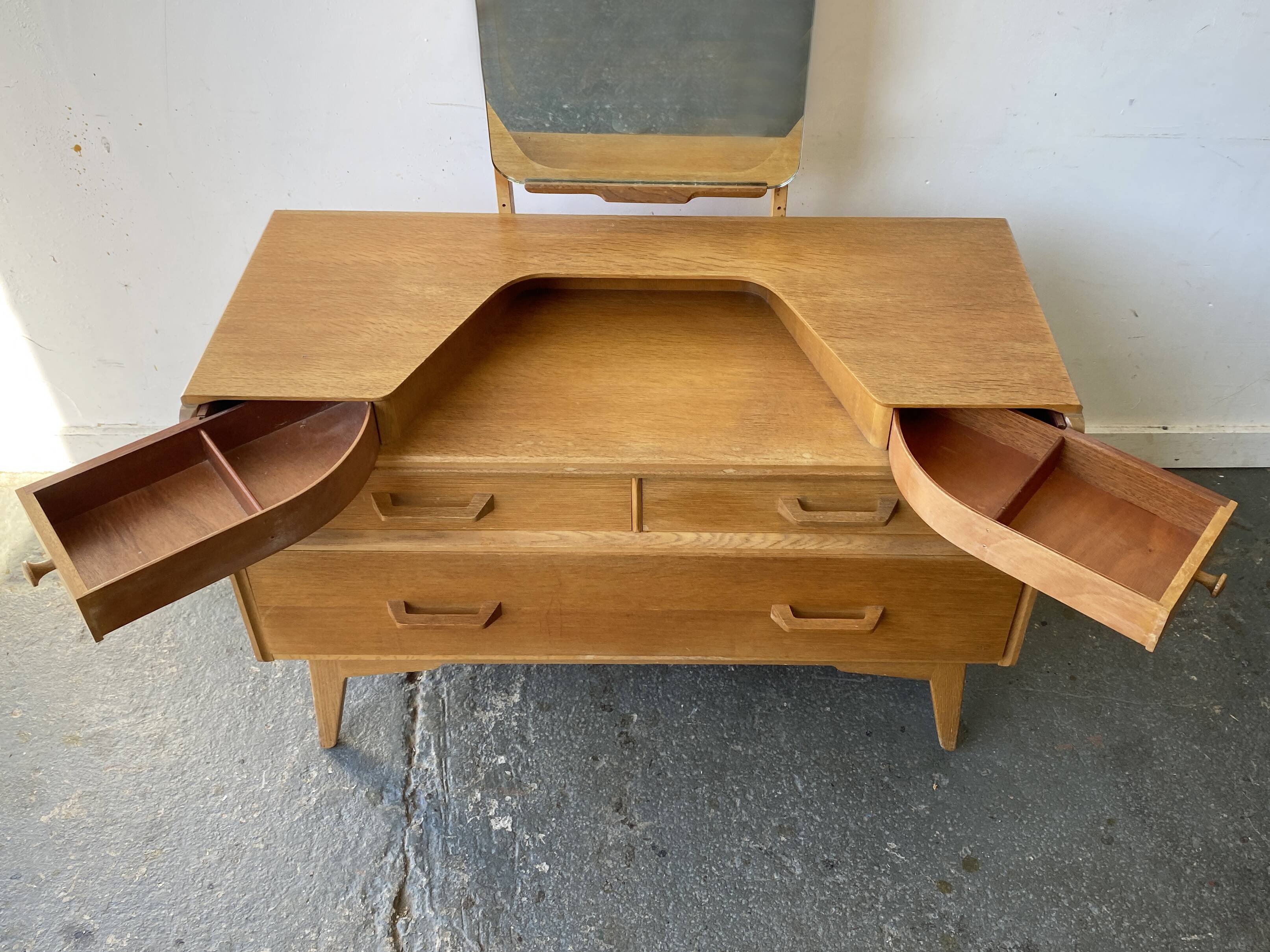 Mid-Century 1950s oak dressing table by E. Gomme / G Plan