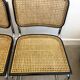 Pair of Marcel Breuer B32 Cesca chairs made in Italy.