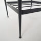 Teak and metal side table, The Netherlands 1950's