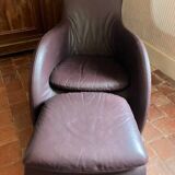 Montis Armchair by Gerard Van den Berg Plum