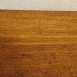 Oak bedside tables, vintage pair