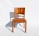 Ensemble de six chaises de différents types de bois