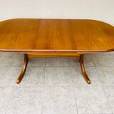 Scandinavian teak dining table