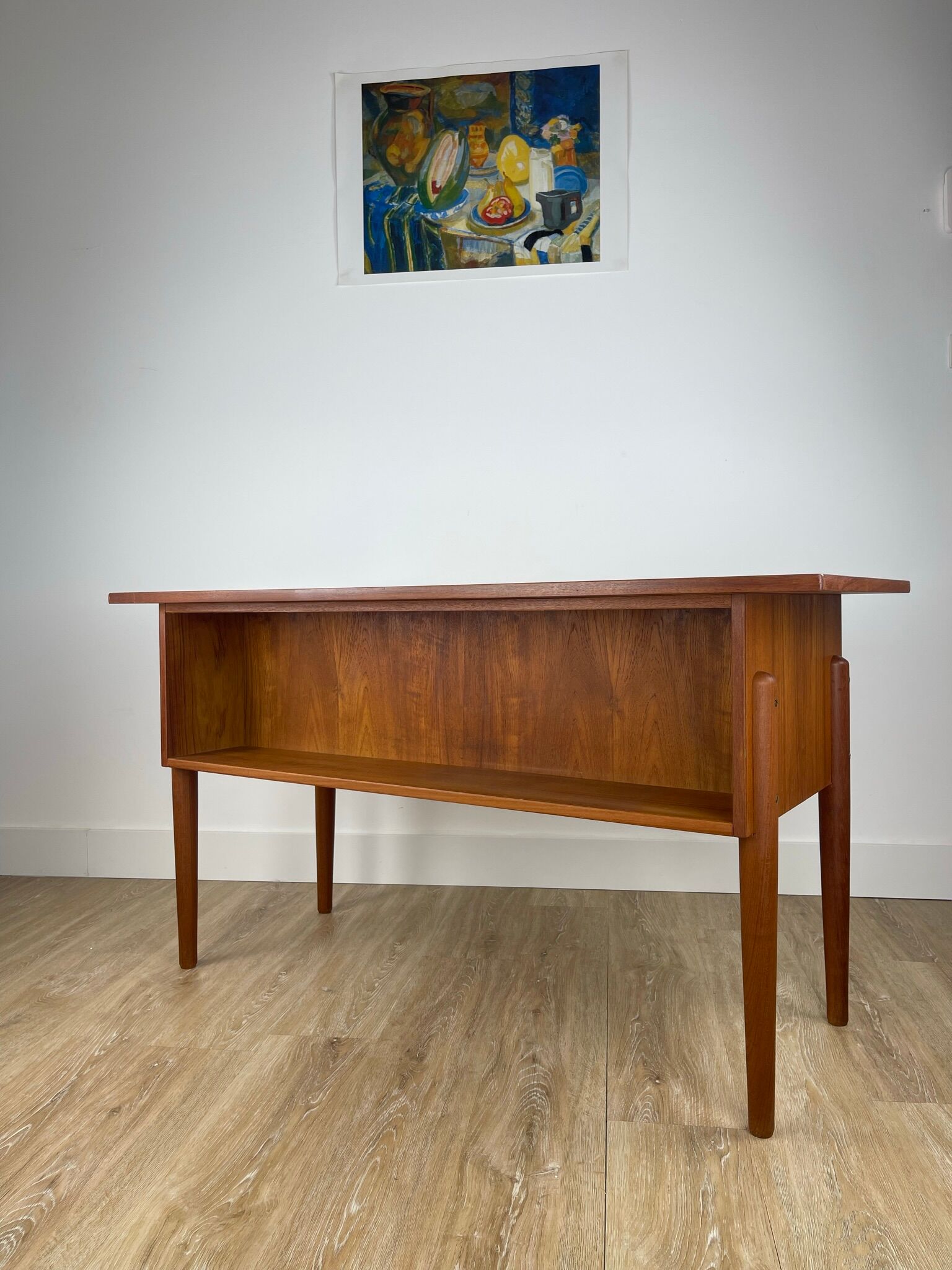 Scandinavian teak desk