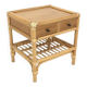 Rattan bedside table, Dux, Sweden, 1960