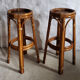 Bamboo bar and its 2 stools