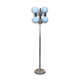 Lampadaire métal verre