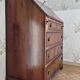 Georgian Secretary / Writing Desk in Mahogany and Green-Gold Leather - Very Good Condition