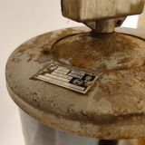 Large industrial enamel lamps, 1950s - vintage industrial ceiling light