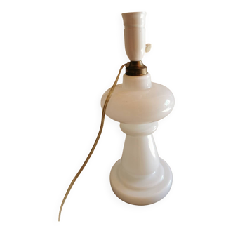 Vintage scandinavian opaline lamp