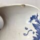 pichet , cruche en terre de fer bleu cobalt