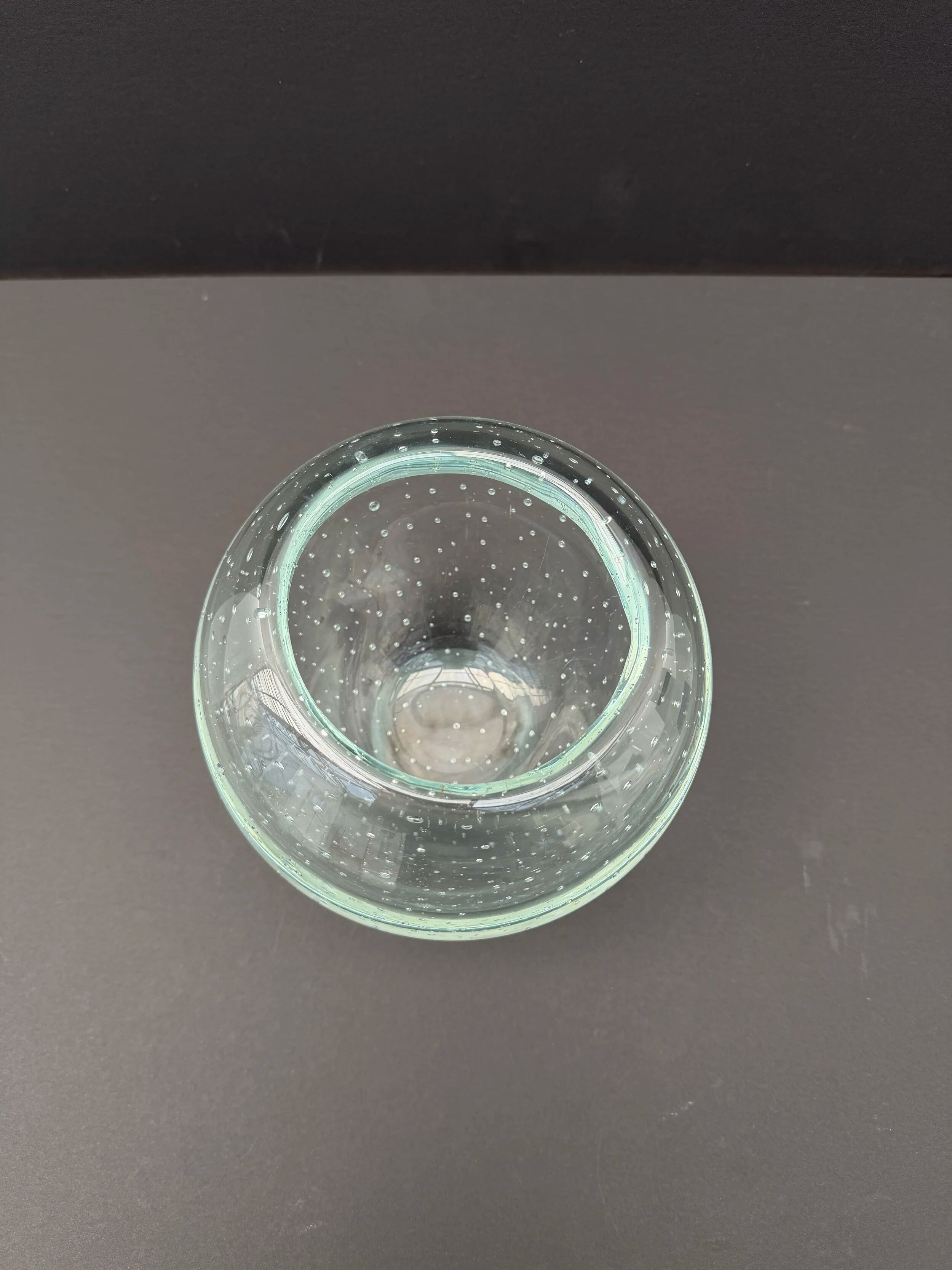 Blown glass pocket vase, 1970