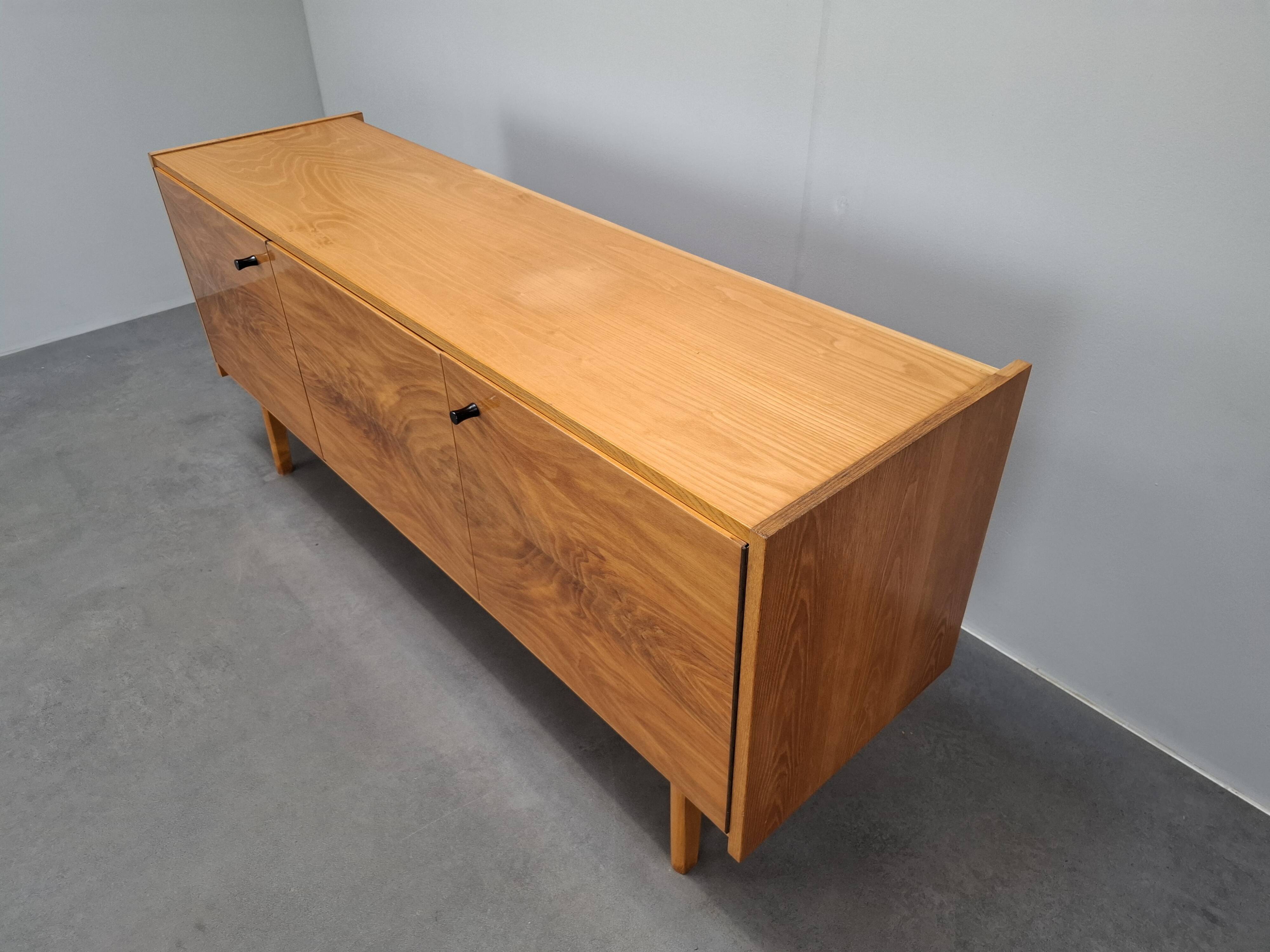 Mid-Century Modern Sideboard, Czechoslovakia, 1960s