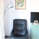 Siesta armchair Westnofa ingmar relling vintage black leather
