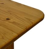 Vintage pine coffee table / side table in a minimalist organic design