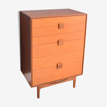 Commode en Teck années 1960 LB Kofod Larsen