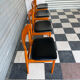 Lot de 4 chaises danoises en teck
