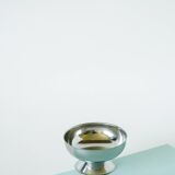 Set of 6 small stainless steel bowls, Basses, Design 1970, 9 x 5 cm