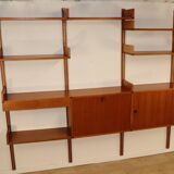 Modular wall bookcase, Minvielle edition by ARP – 1960