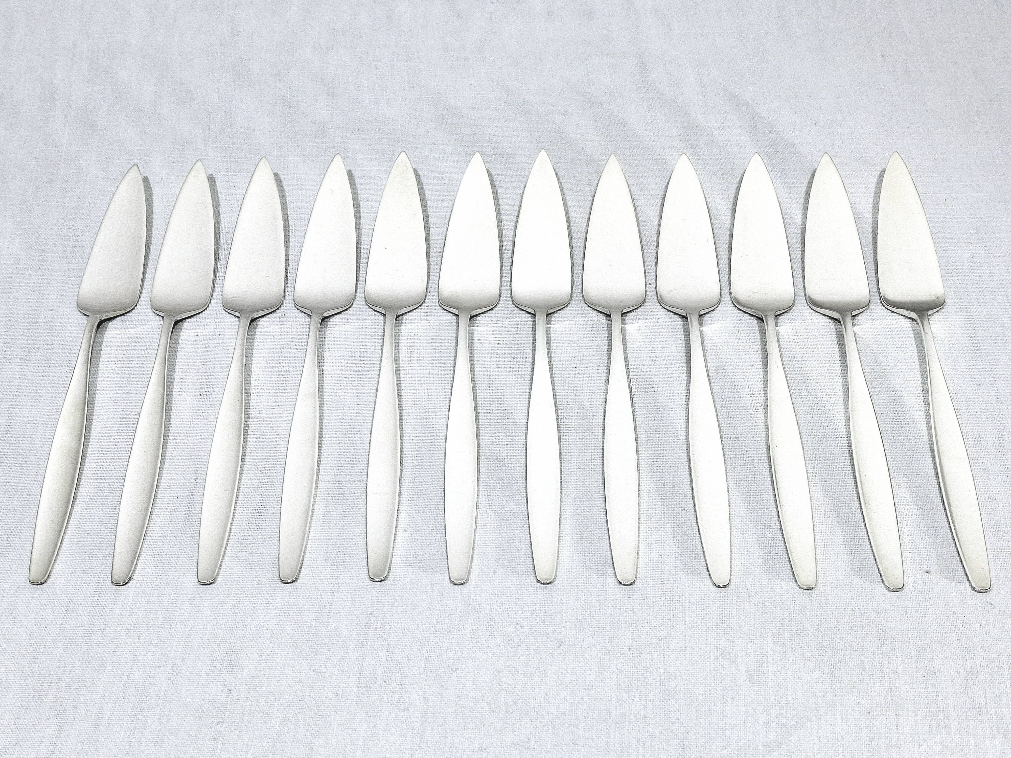 Georg jensen cutlery - cypress model - 133 pieces, sterling silver
