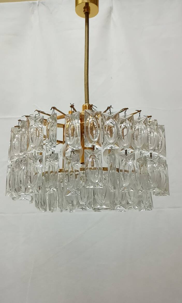 Chandelier by bakalowits & söhne, austria, 1960s