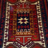Tapis d'Orient ancien en laine, fait main