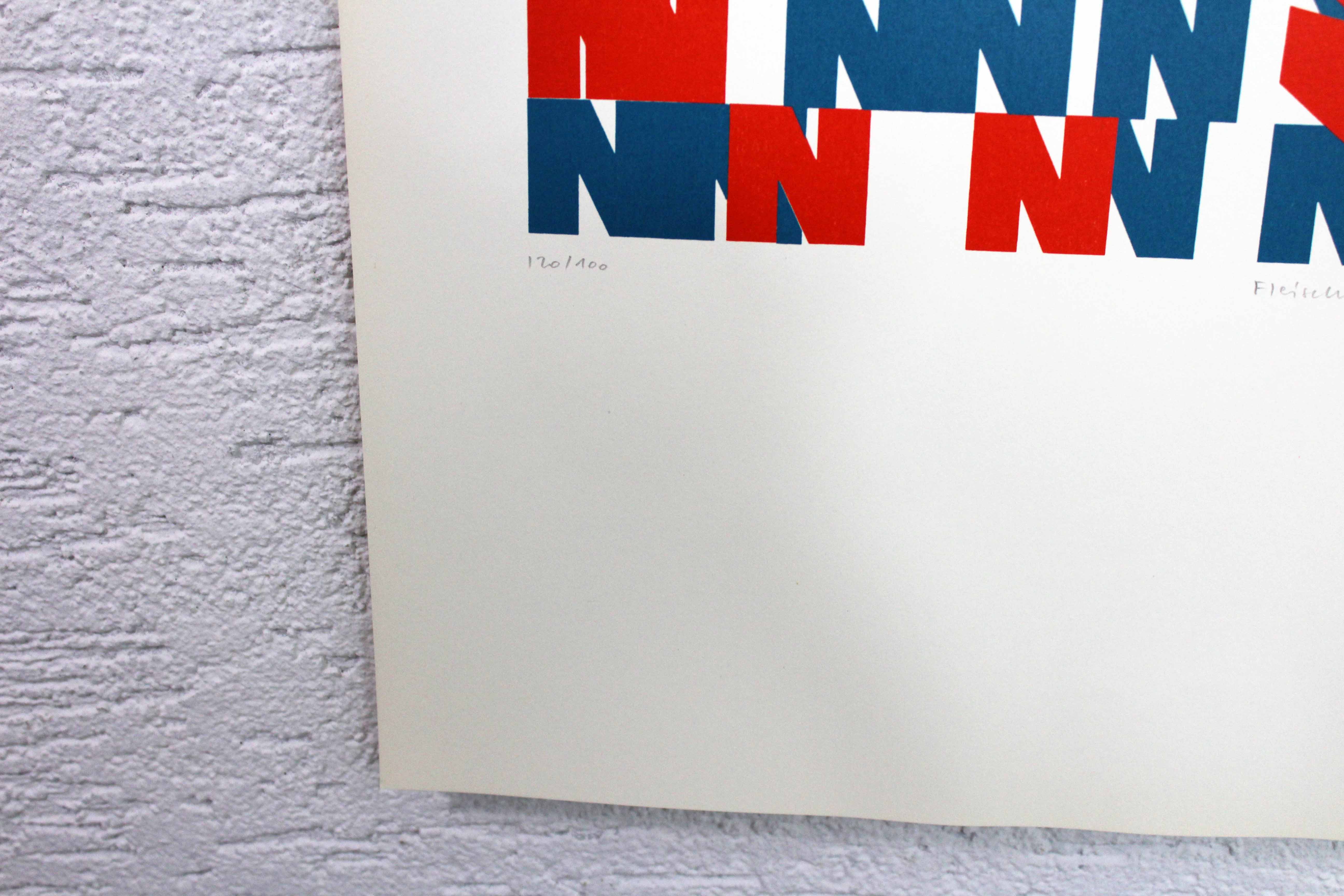 Lithograph by Heini Fleischhacker