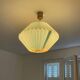 • Set of 2 vintage paper origami pendants