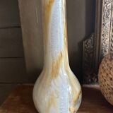 Set of two flamed stoneware vases
