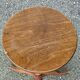 Sellette tripode vintage en bois