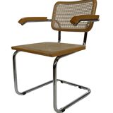 Cesca chair B64 with armrests by Marcel Breuer Design