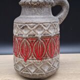 West Germany red vase 9325