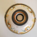 Quimper earthenware candy pot