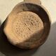 Ancient Indian plateau carved from solid wood "Rosette"
