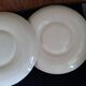 Set of 6 Vintage Mimosa Egg Plates – Speckled Cream Ceramic