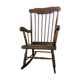 Rocking chair wooden armchair 1960