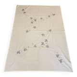 Hand embroidered tablecloth