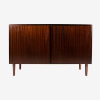 Buffet par Omann Jun en bois de rose, Credenza avec tiroirs, Danemark, années 1960