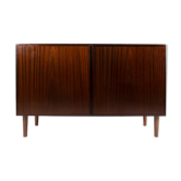 Omann Jun Rosewood sideboard, credenza with drawers section, Denmark, 1960s