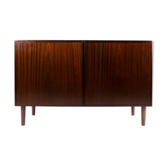 Omann Jun Rosewood sideboard, credenza with drawers section, Denmark, 1960s