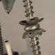 Antique medieval wrought iron chandelier from a German castle.