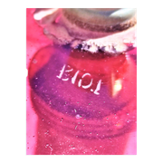 Bubble glass pendant light with engraved inscription of the town of Biot circa 1950
