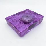 Cendrier « Violet Murano & Silver », 1970s