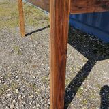 Rectangular teak dining table