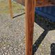 Rectangular teak dining table