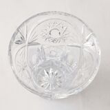 Vase en cristal taillé