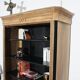 Renovated antique solid wood furniture – bookshelf / entrance wardrobe