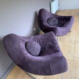 Paire de fauteuils Chili