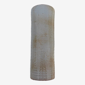 Vase rouleau en ceramique émaillé, marquage a identifier