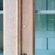 Antique school bookcase